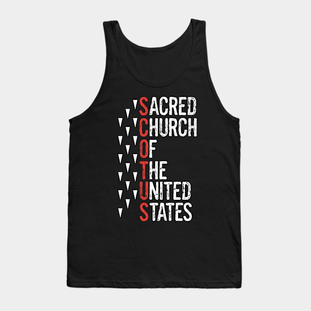 Supreme Court Sacred Church Of The United States SCOTUS Women's Body Pro Choice Rights Tank Top by egcreations